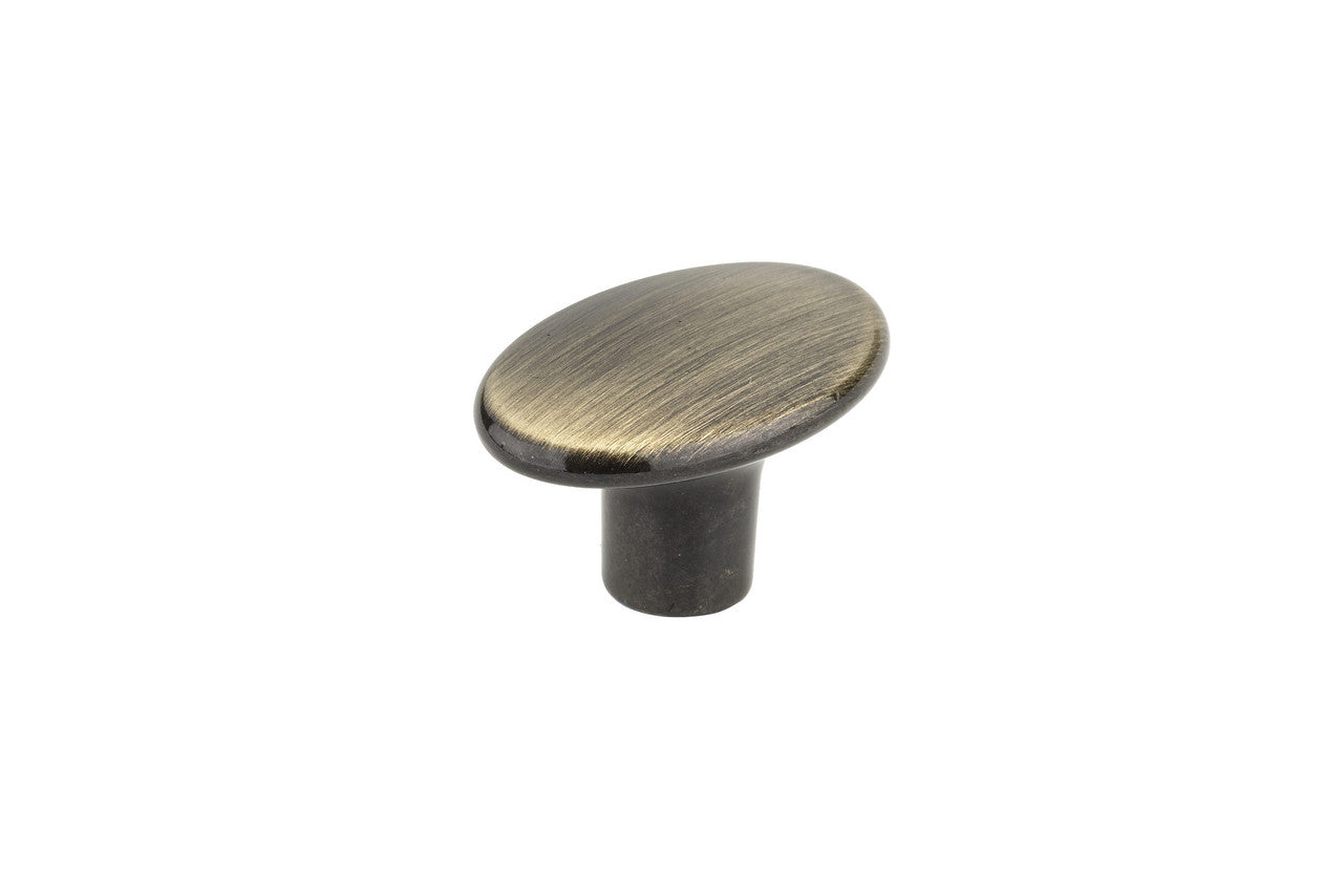Richelieu BP256037AE: 37mm Contemporary Cabinet Knob - Antique English