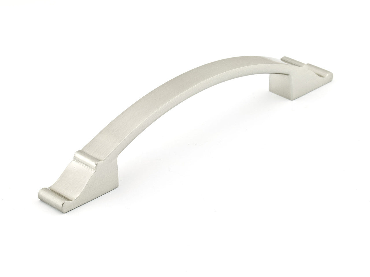 Richelieu BP2606128195: 128mm cc Teramo Bow Cabinet Pull - Brushed Nickel