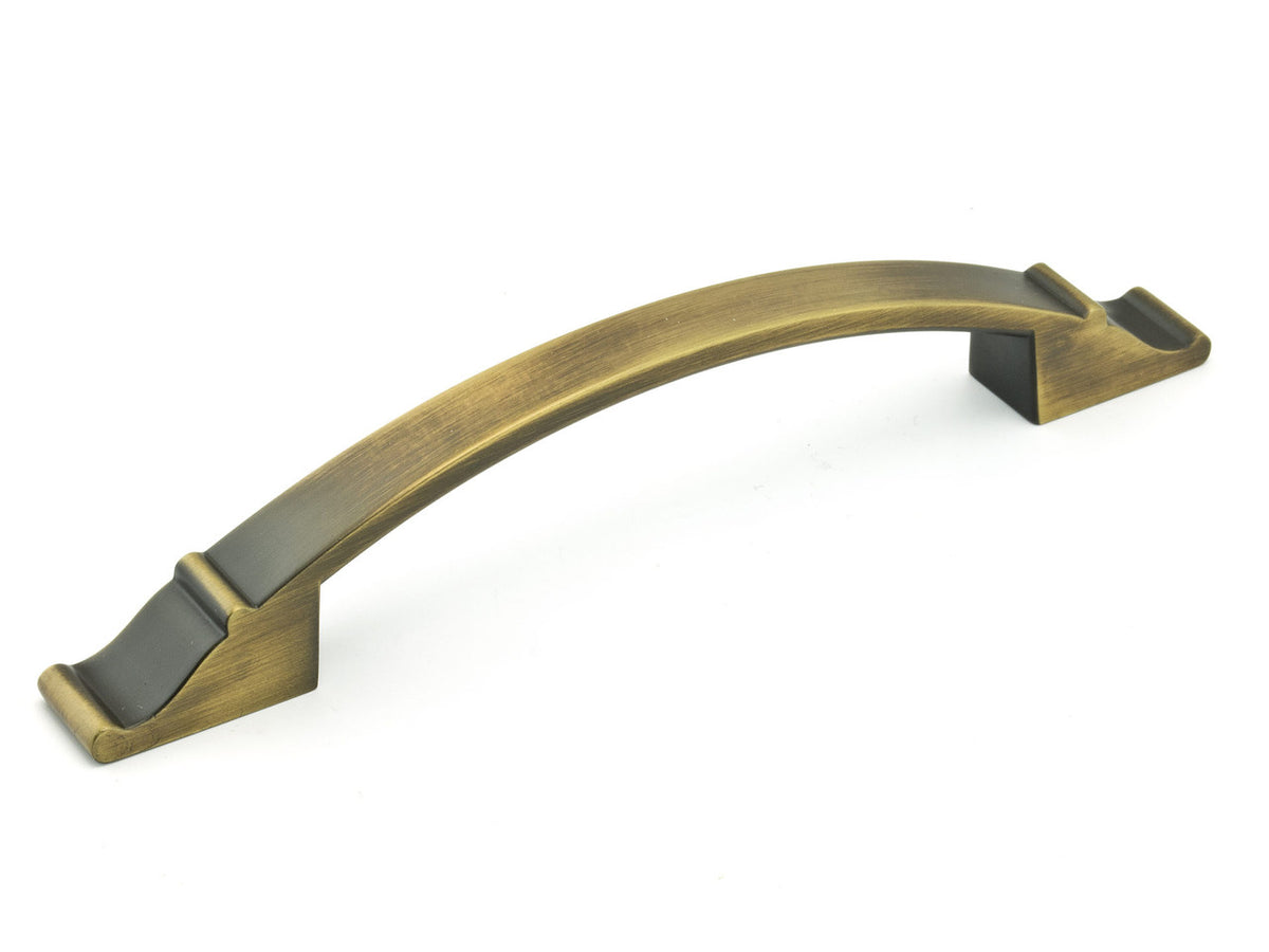 Richelieu BP2606128CBRZ: 128mm cc Teramo Bow Cabinet Pull - Chocolate Bronze