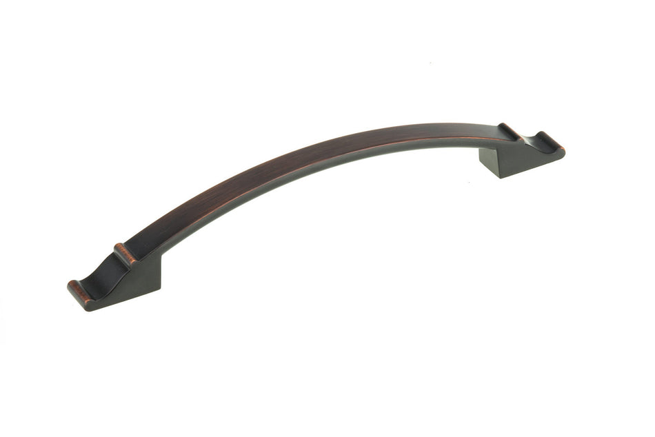 Richelieu BP2606160BORB: 160mm cc Teramo Bow Cabinet Pull - Brushed Oil Rubbed Bronze