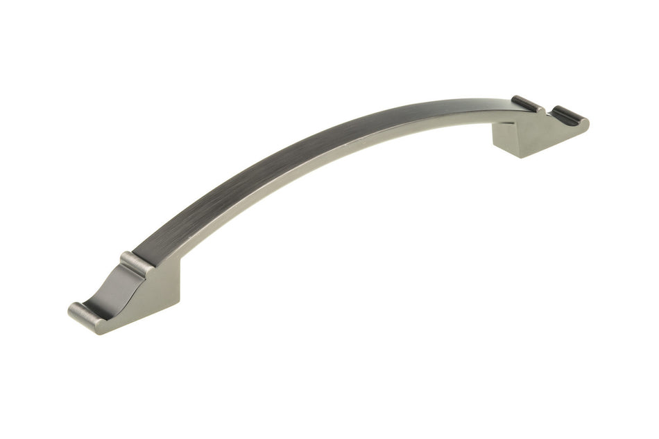 Richelieu BP2606320143: 320mm cc Teramo Bow Cabinet Pull - Antique Nickel
