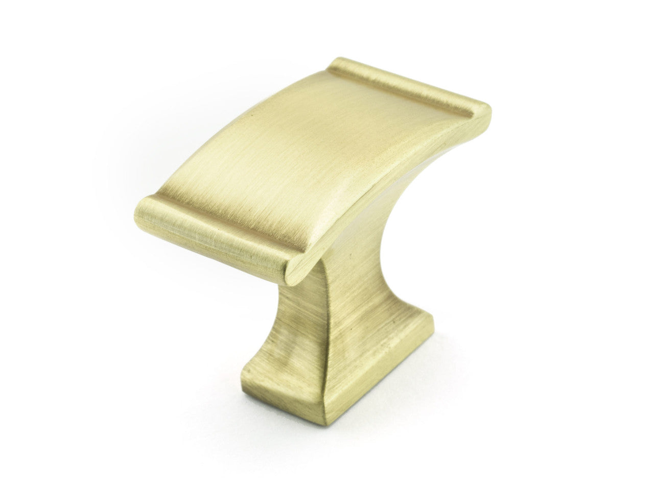 Richelieu BP260637160: 1-3/8" Teramo Cabinet Knob - Satin Brass