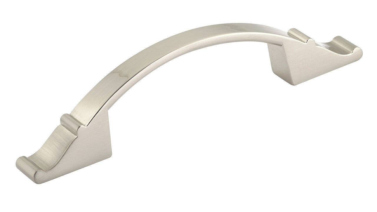 Richelieu BP260676195: 3" cc Teramo Bow Cabinet Pull - Brushed Nickel