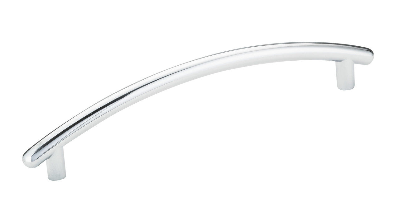 Richelieu BP26202128140: 128mm cc Brockton Cabinet Pull - Polished Chrome