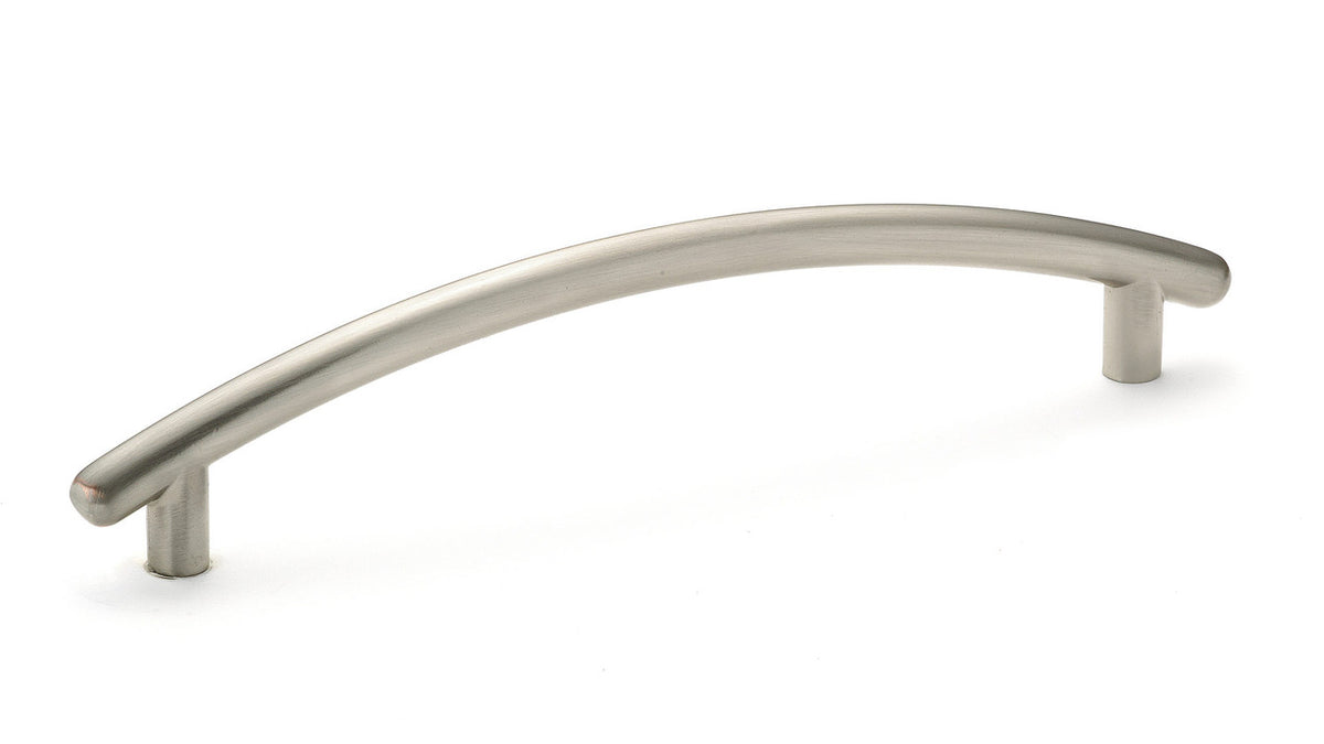 Richelieu BP26202128195: 128mm cc Brockton Cabinet Pull - Brushed Nickel