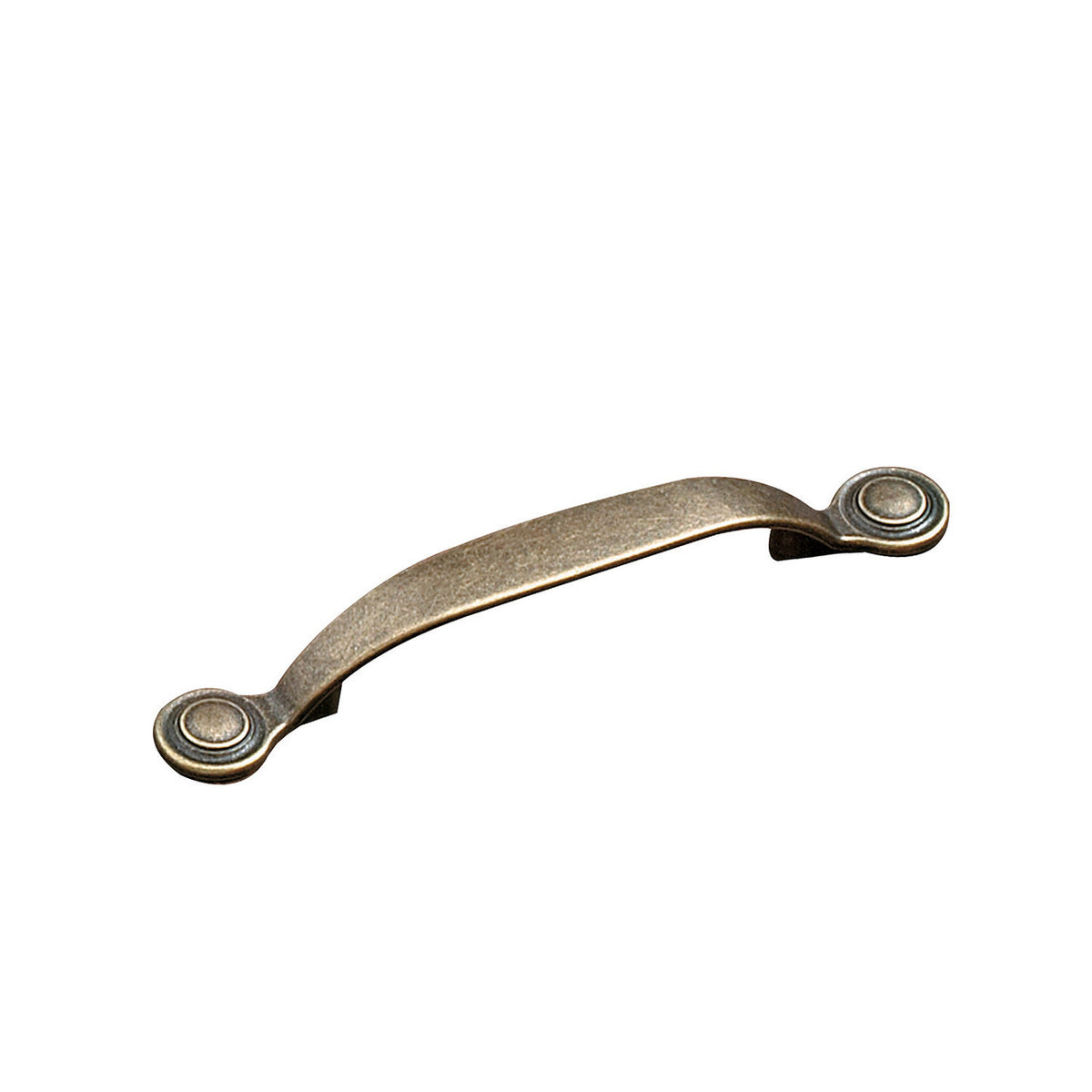 Richelieu BP288996BB: 96mm cc Notre-Dame Cabinet Pull - Burnished Brass