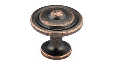 Richelieu BP2920193: 1-1/4" Vendome Cabinet Knob - Antique Copper