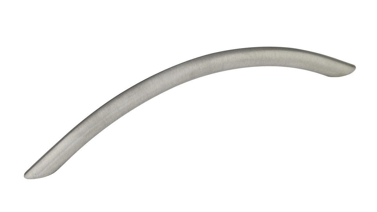 Richelieu BP30135170: 128mm cc Contemporary Cabinet Pull - Stainless Steel