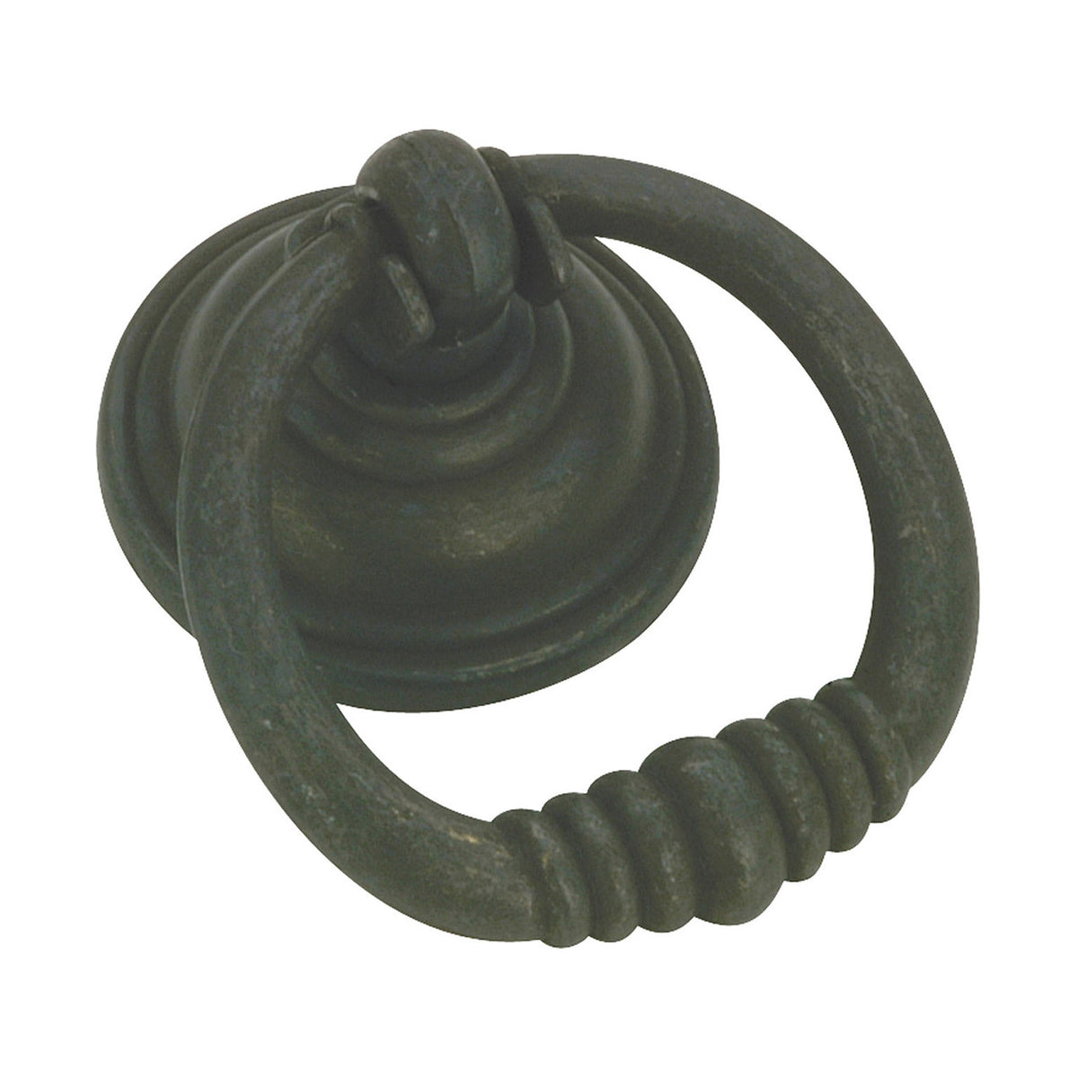 Richelieu BP30188909: 44mm Country Style Ring Cabinet Pull - Matte Black