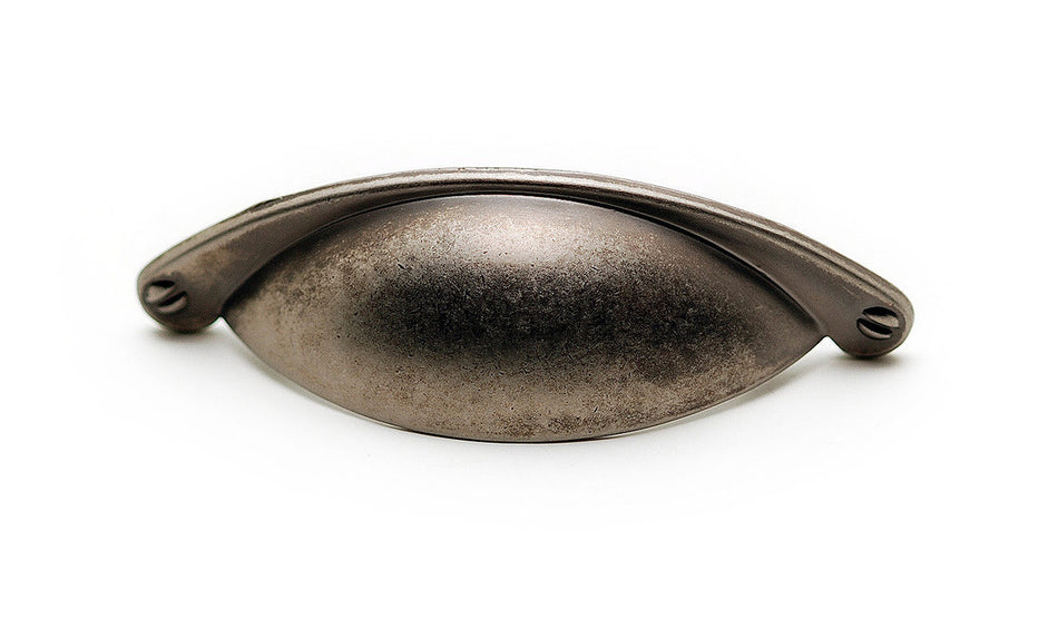 Richelieu BP30342142: 2-1/2" cc Sorbonne Cup Cabinet Pull - Pewter
