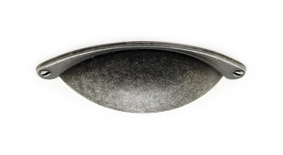 Richelieu BP30342908: 2-1/2" cc Sorbonne Cup Cabinet Pull - Natural Iron