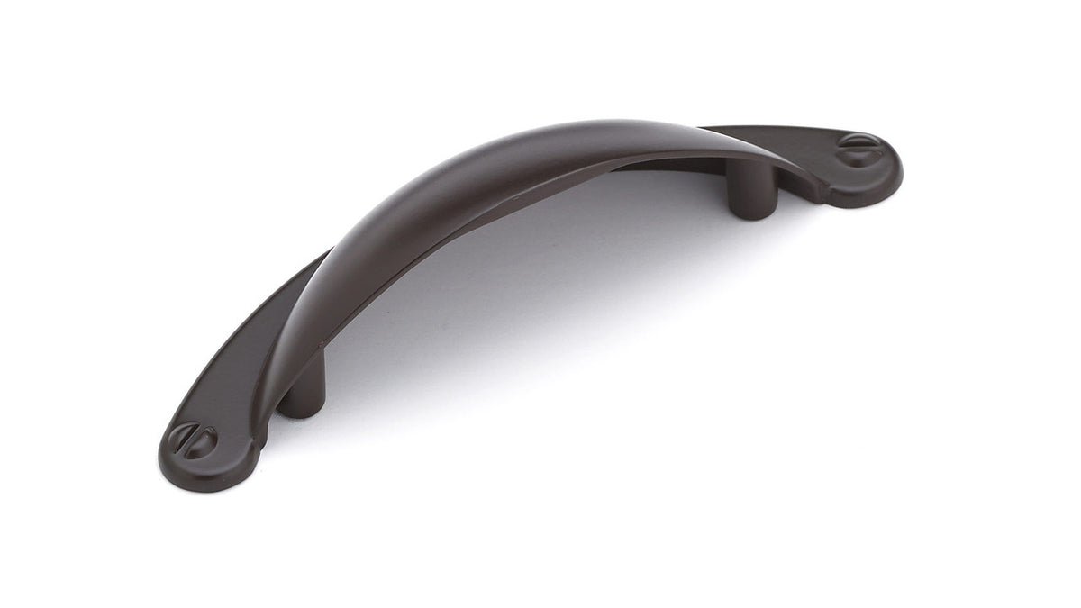 Richelieu BP30342ORB: 2-1/2" cc Sorbonne Cup Cabinet Pull - Oil Rubbed Bronze