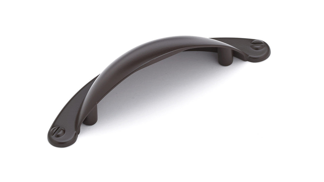 Richelieu BP30342ORB: 2-1/2" cc Sorbonne Cup Cabinet Pull - Oil Rubbed Bronze