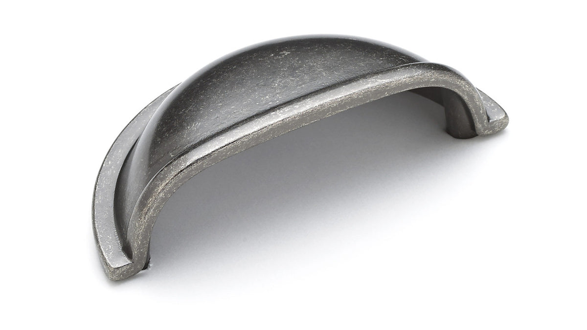 Richelieu BP30388142: 3" cc Kirkland Cup Cabinet Pull - Pewter