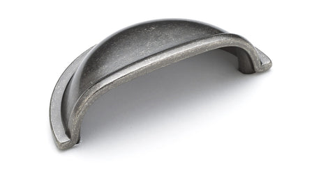 Richelieu BP30388142: 3" cc Kirkland Cup Cabinet Pull - Pewter