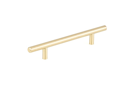Richelieu BP305128160: 128mm cc Washington Round Bar Cabinet Pull - Satin Brass