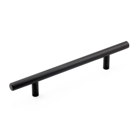 Richelieu BP305128BORB: 128mm Washington Cabinet Pull - Brushed Oil Rubbed Bronze