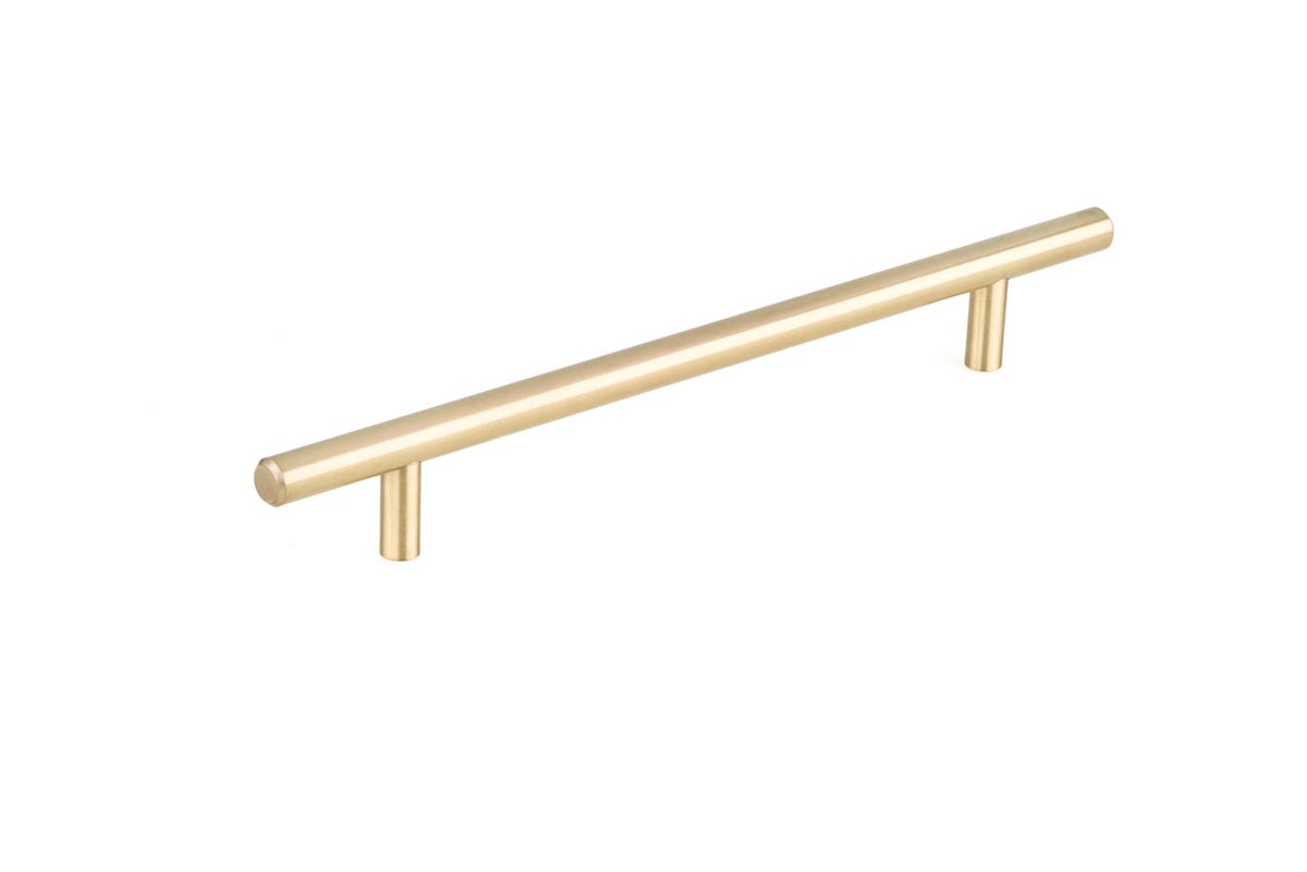 Richelieu BP305192160: 192mm cc Washington Round Bar Cabinet Pull - Satin Brass
