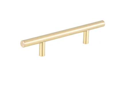 Richelieu BP30596160: 96mm cc Washington Round Bar Cabinet Pull - Satin Brass