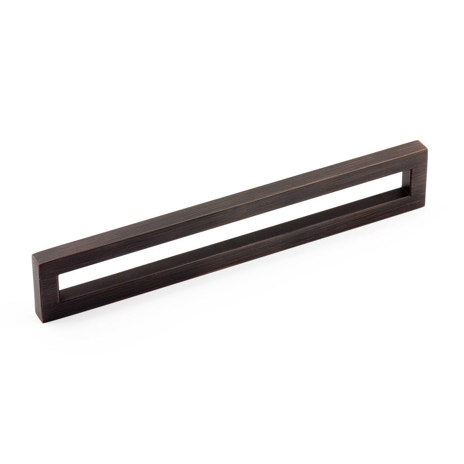 Richelieu BP312456160BORB: 160mm cc Minimalist Cabinet Pull - Brushed Oil Rubbed Bronze