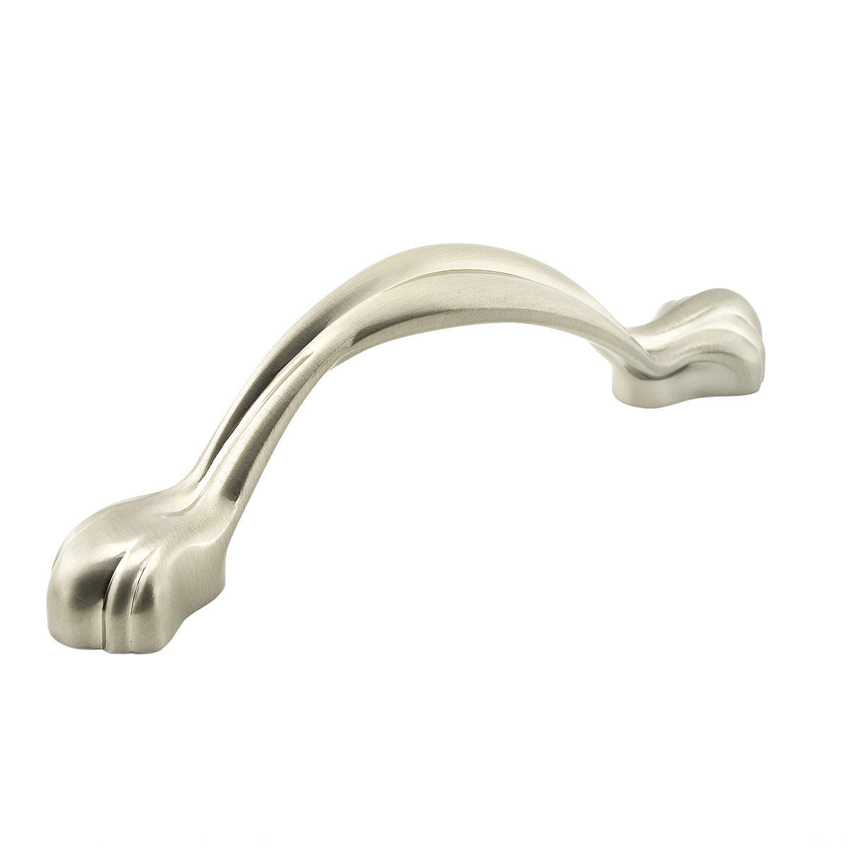 Richelieu BP3223076195: 3" & 3-3/4" cc Doncanna Cabinet Pull - Brushed Nickel
