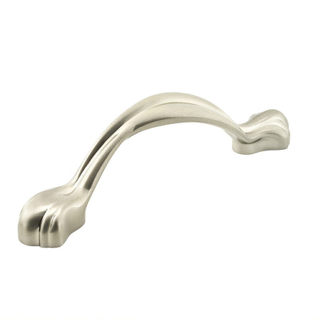 Richelieu BP3223076195: 3" & 3-3/4" cc Doncanna Cabinet Pull - Brushed Nickel