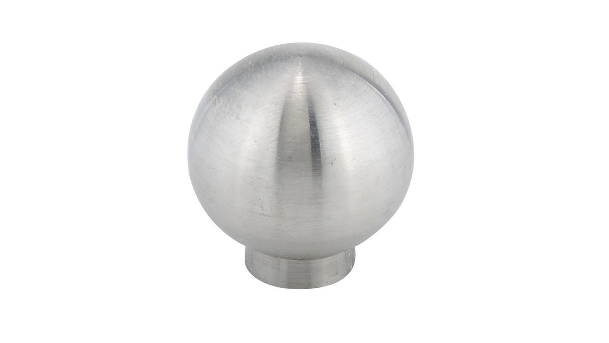 Richelieu BP34013170: 1" Benevento Cabinet Knob - Stainless Steel