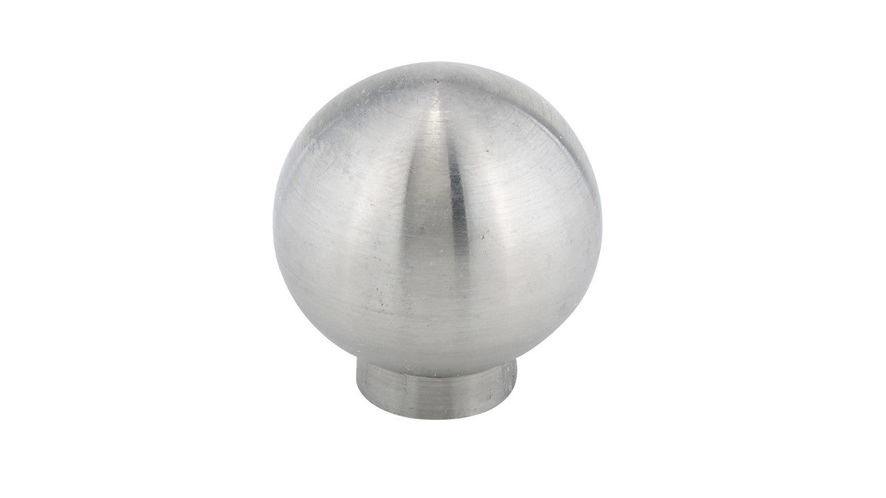Richelieu BP34013170: 1" Benevento Cabinet Knob - Stainless Steel