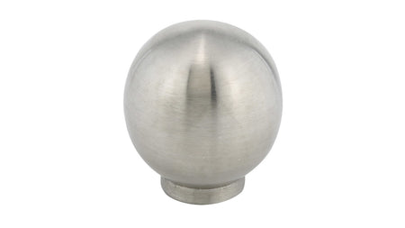Richelieu BP34015170: 1-3/16" Benevento Cabinet Knob - Stainless Steel
