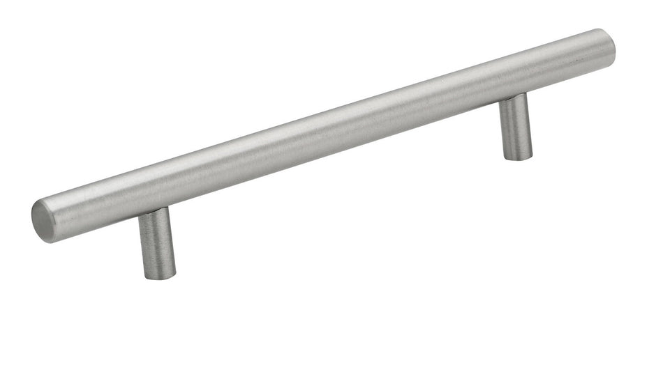 Richelieu BP3487143170AB: 143mm cc Tivoli Cabinet Pull - Antimicrobial Stainless Steel