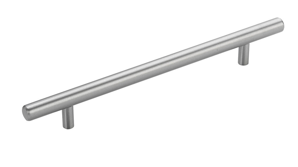 Richelieu BP3487181170AB: 181mm cc Tivoli Cabinet Pull - Antimicrobial Stainless Steel