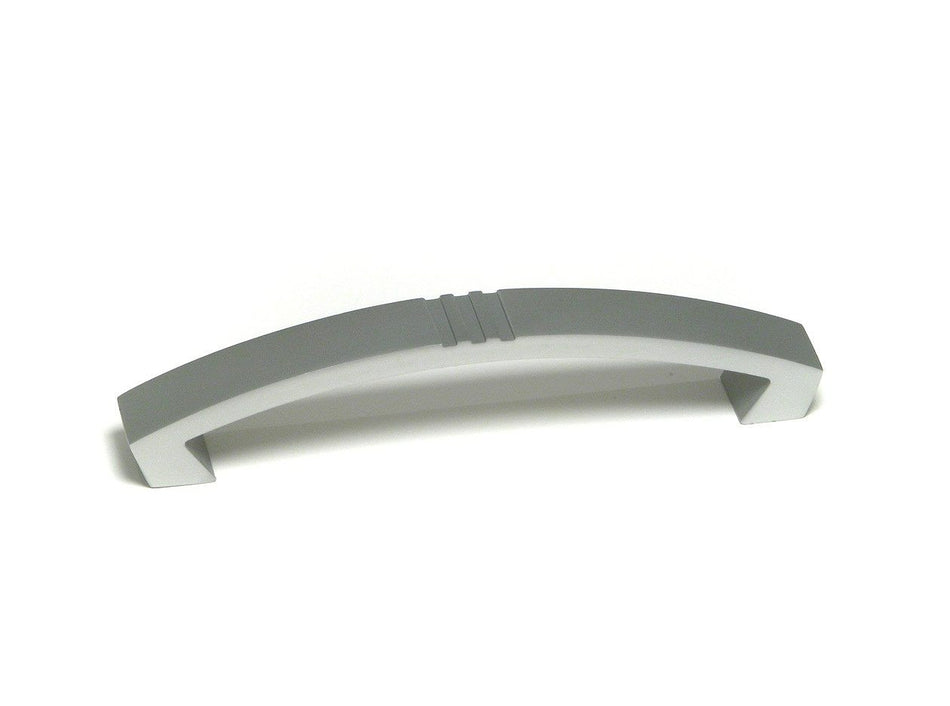 Richelieu BP3506312810: 5" cc Molfetta Cabinet Pull - Aluminum