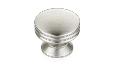Richelieu BP356011195: 1-3/8" Renfrew Cabinet Knob - Brushed Nickel