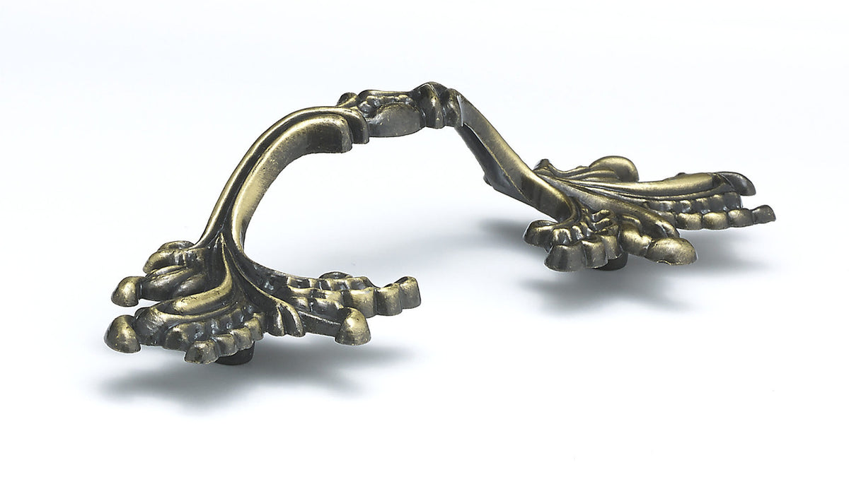Richelieu BP36220AE: 3" cc Provence Cabinet Pull - Antique English