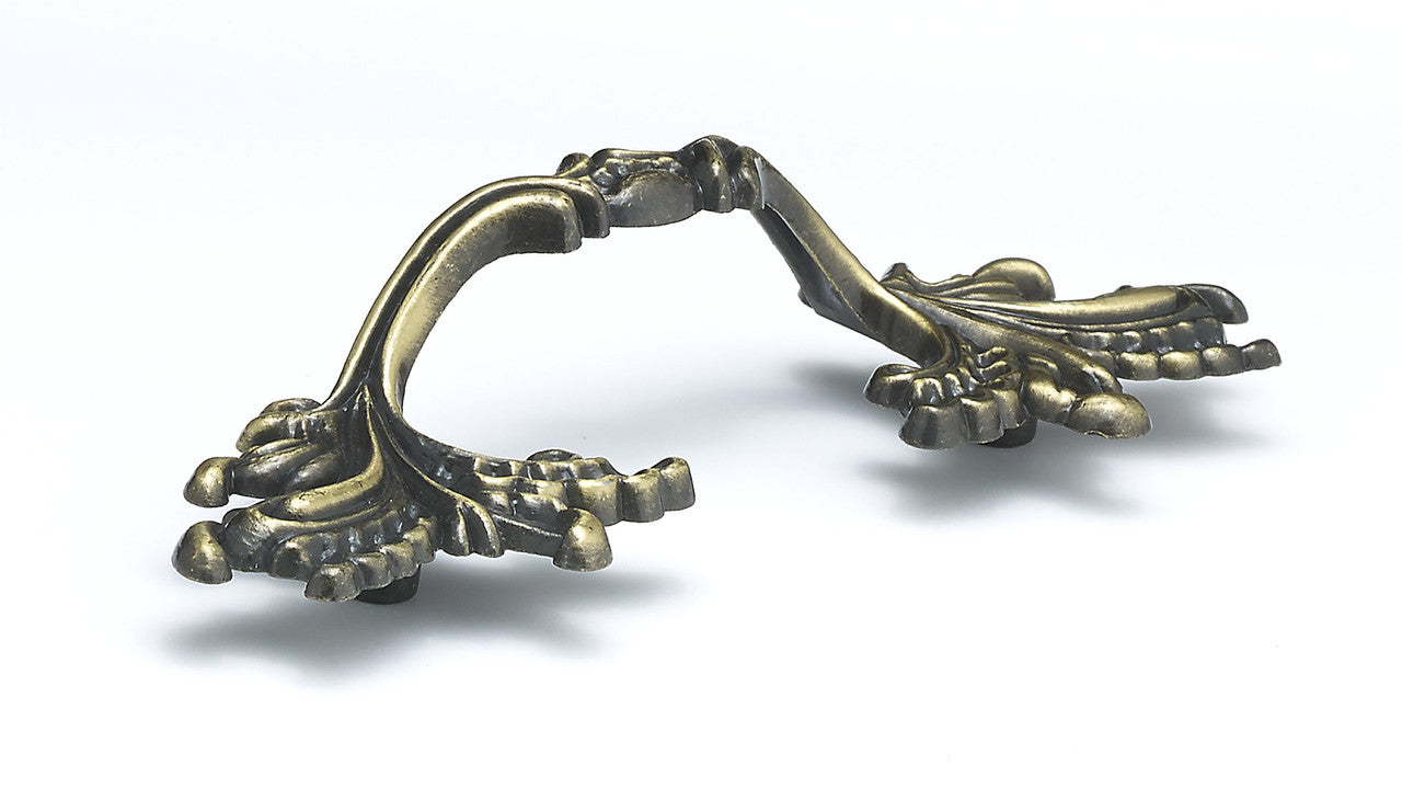 Richelieu BP36220AE: 3" cc Provence Cabinet Pull - Antique English