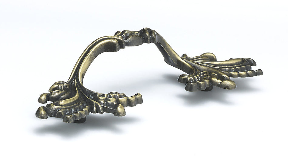 Richelieu BP36220AE: 3" cc Provence Cabinet Pull - Antique English