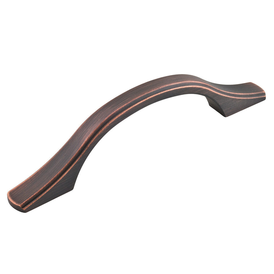 Richelieu BP3753096BORB: 96mm cc Beaupre Cabinet Pull - Brushed Oil Rubbed Bronze