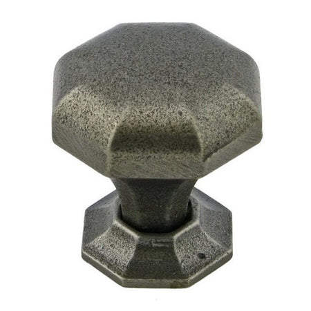 Richelieu BP388532908: 1-1/4" Cantazaro Cabinet Knob - Natural Iron