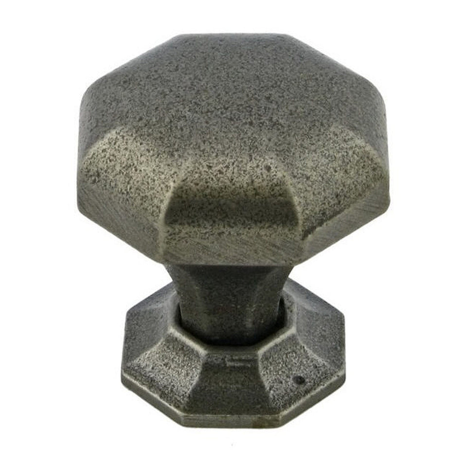 Richelieu BP388532908: 1-1/4" Cantazaro Cabinet Knob - Natural Iron