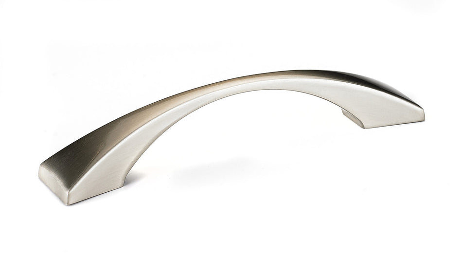 Richelieu BP391371195: 96mm cc Clignancourt Cabinet Pull - Brushed Nickel