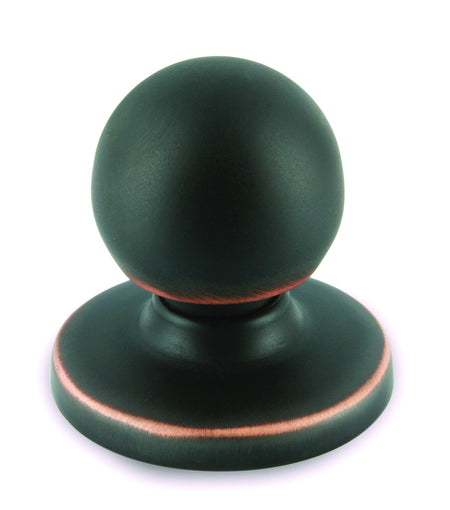Richelieu BP3922BORB: 1-1/4" Evanston Wardrobe Knob - Brushed Oil Rubbed Bronze