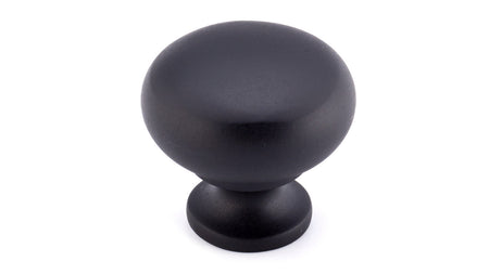 Richelieu BP3923900: 1-1/4" Gatineau Cabinet Knob - Matte Black