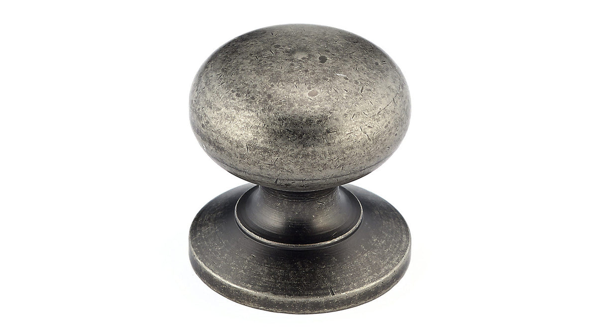 Richelieu BP39313142: 1-1/4" Prairie Cabinet Knob - Pewter