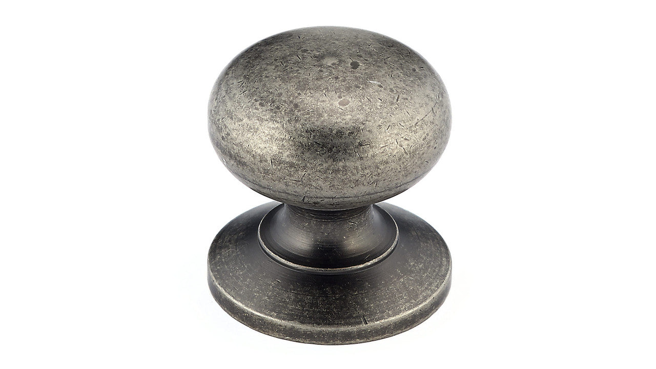 Richelieu BP39313142: 1-1/4" Prairie Cabinet Knob - Pewter