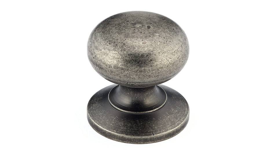 Richelieu BP39313142: 1-1/4" Prairie Cabinet Knob - Pewter