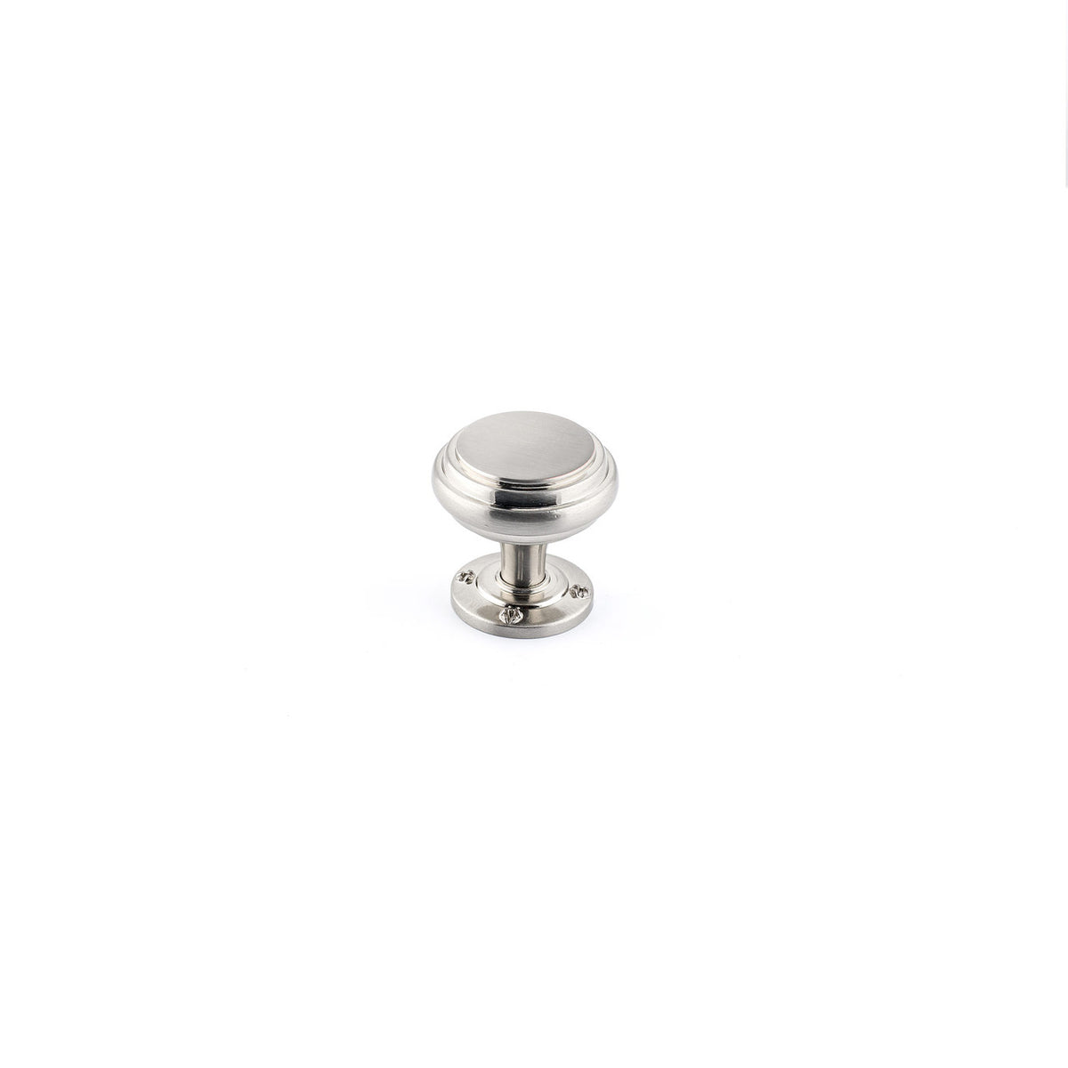 Richelieu BP4184032195: 31mm Levis Cabinet Knob - Brushed Nickel