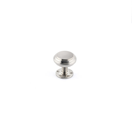 Richelieu BP4184032195: 31mm Levis Cabinet Knob - Brushed Nickel