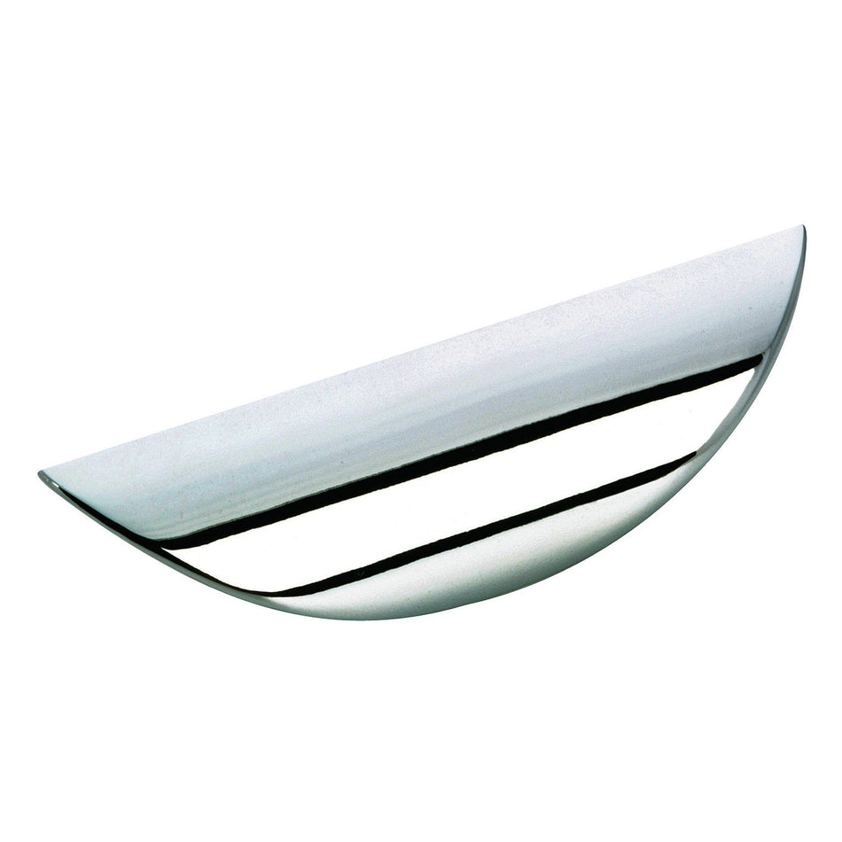 Richelieu BP426140: 1-1/4" cc Swansea Cup Cabinet Pull - Polished Chrome