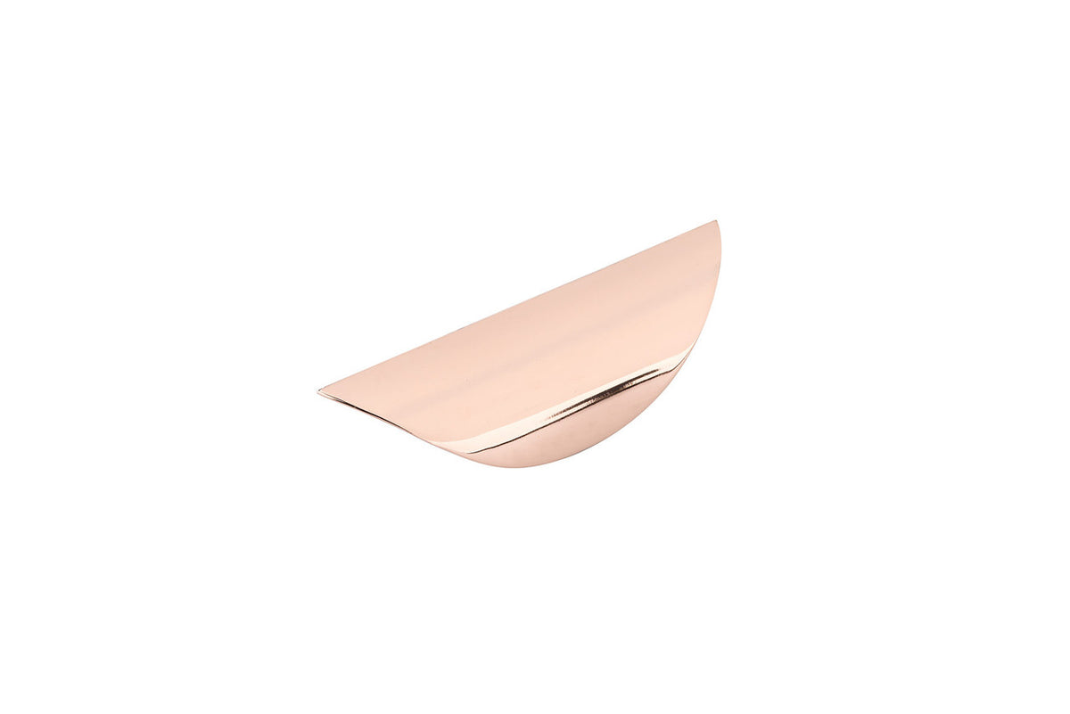 Richelieu BP426191: 1-1/4" cc Swansea Cup Cabinet Pull - Polished Copper