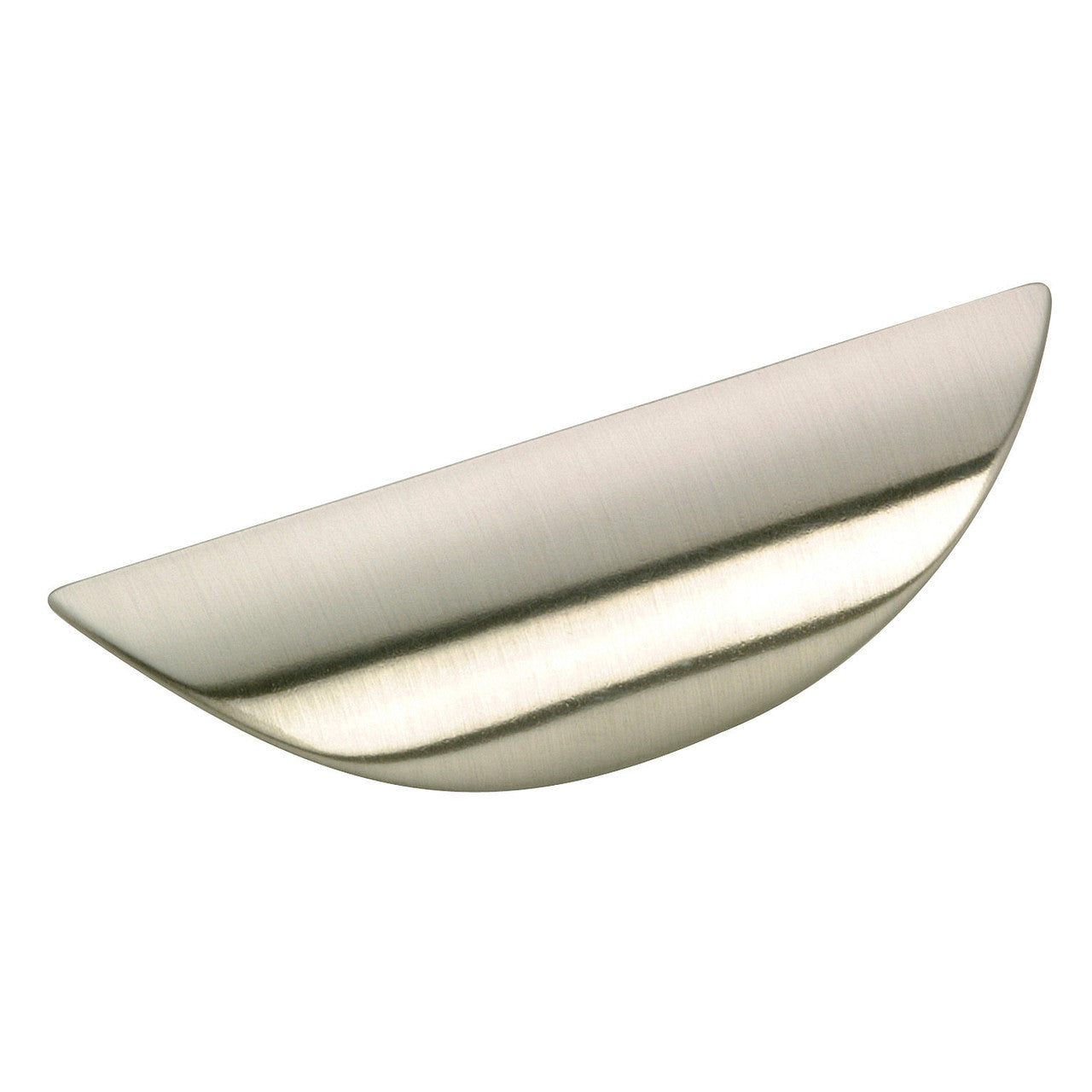 Richelieu BP426195: 1-1/4" cc Swansea Cup Cabinet Pull - Brushed Nickel